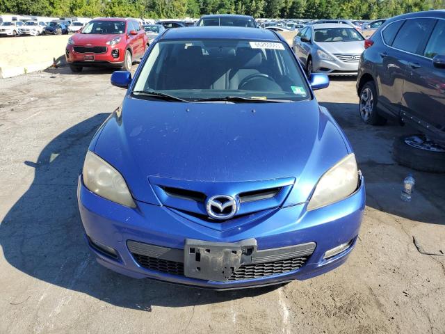 JM1BK344681853266 - 2008 MAZDA 3 HATCHBACK BLUE photo 5