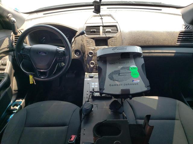 1FM5K8ARXKGA29510 - 2019 FORD EXPLORER POLICE INTERCEPTOR أسود صورة 8