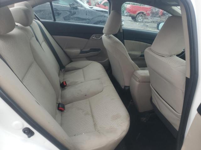 19XFB2F58EE019249 - 2014 HONDA CIVIC LX Weiß Foto 10