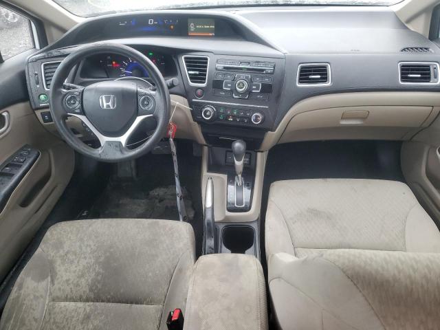 19XFB2F58EE019249 - 2014 HONDA CIVIC LX Weiß Foto 8