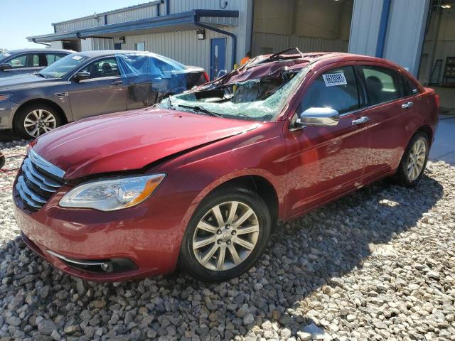 1C3CCBCG7DN526065 - 2013 CHRYSLER 200 LIMITED RED photo 1