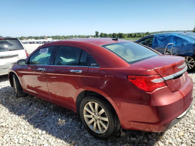 1C3CCBCG7DN526065 - 2013 CHRYSLER 200 LIMITED RED photo 2