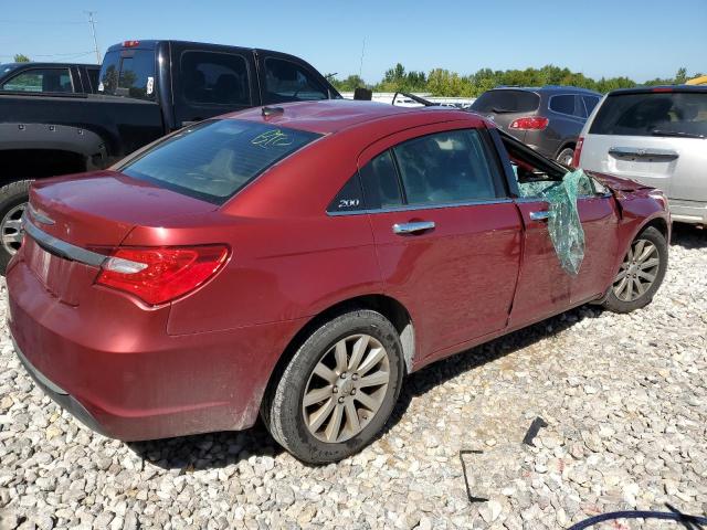 1C3CCBCG7DN526065 - 2013 CHRYSLER 200 LIMITED RED photo 3