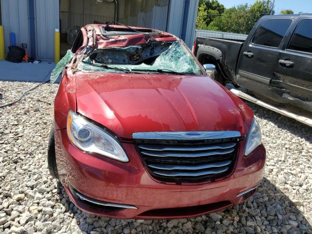 1C3CCBCG7DN526065 - 2013 CHRYSLER 200 LIMITED RED photo 5
