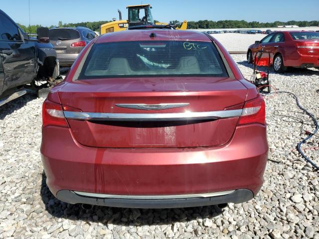 1C3CCBCG7DN526065 - 2013 CHRYSLER 200 LIMITED RED photo 6