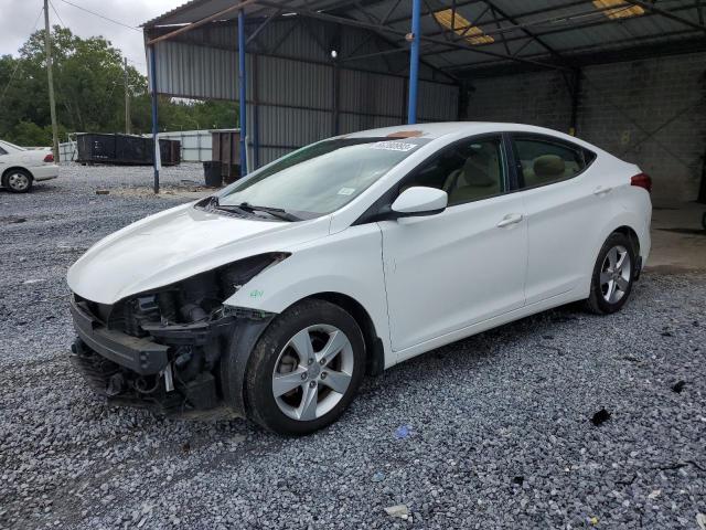 5NPDH4AE8DH159966 - 2013 HYUNDAI ELANTRA GLS WHITE photo 1