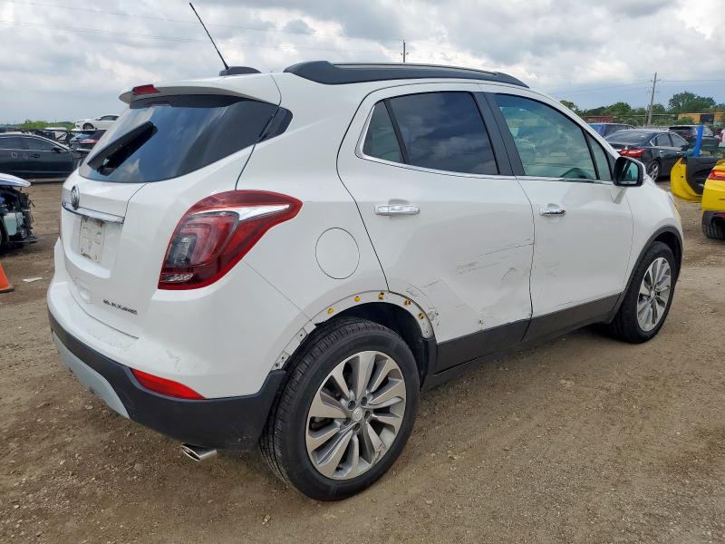 KL4CJASB0KB938726 - 2019 BUICK ENCORE PREFERRED 白色 照片 3