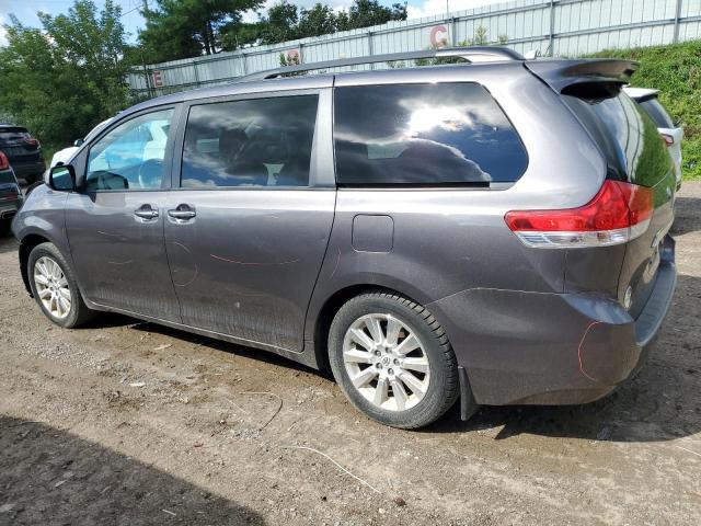 5TDDK3DC3CS031617 - 2012 TOYOTA SIENNA XLE GRAY photo 2