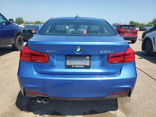 WBA8D9C52JA616293 - 2018 BMW 330 XI BLUE photo 6