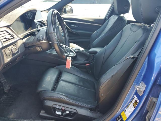WBA8D9C52JA616293 - 2018 BMW 330 XI BLUE photo 7