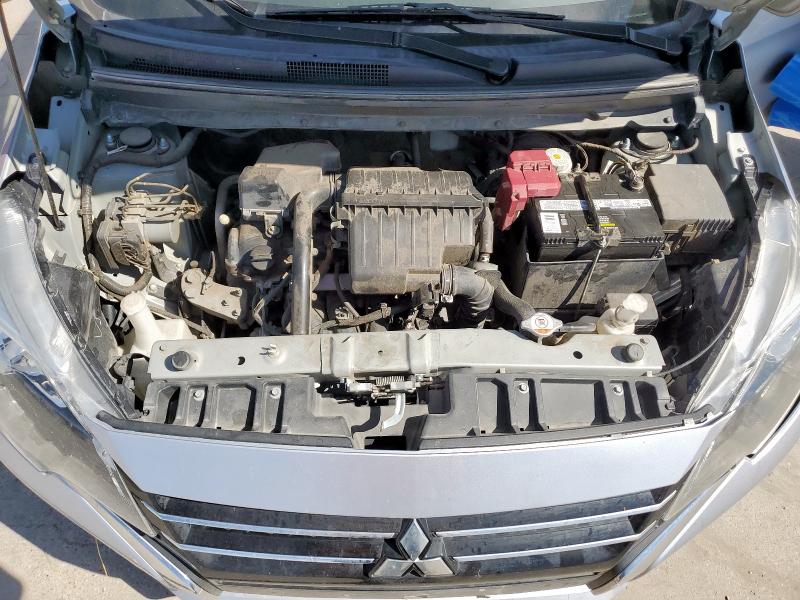 ML32AUHJ2MH003101 - 2021 MITSUBISHI MIRAGE ES SILVER photo 11