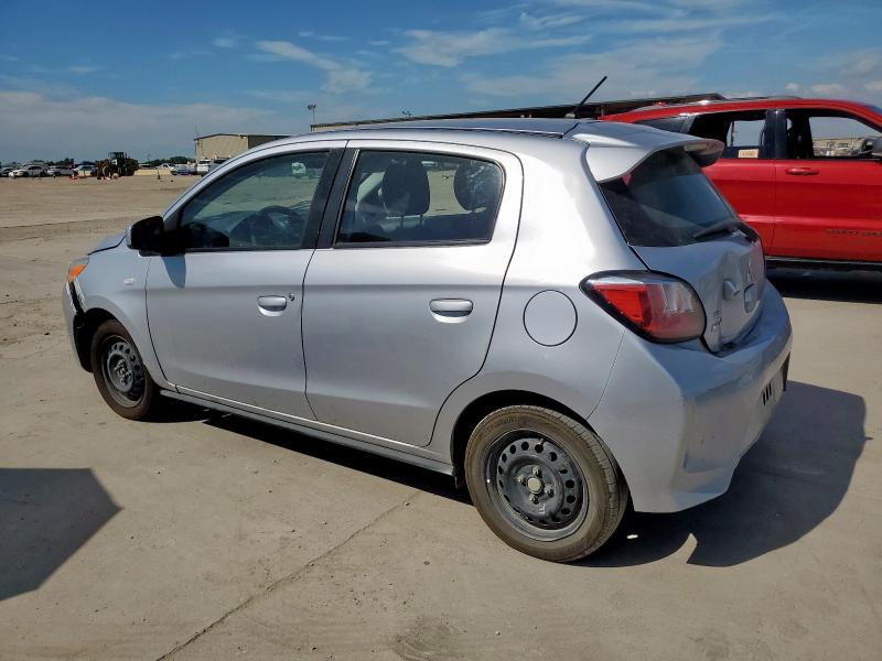 ML32AUHJ2MH003101 - 2021 MITSUBISHI MIRAGE ES SILVER photo 2