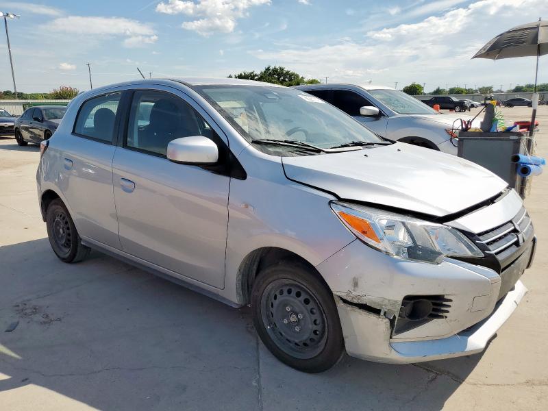 ML32AUHJ2MH003101 - 2021 MITSUBISHI MIRAGE ES SILVER photo 4