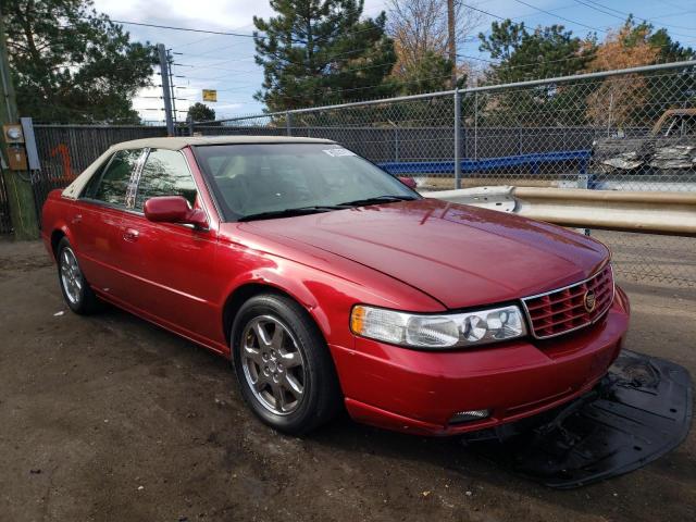 1G6KY54972U288511 - 2002 CADILLAC SEVILLE STS RED photo 1