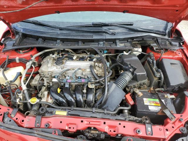 5YFBU4EE0CP013284 - 2012 TOYOTA COROLLA BASE 红色 照片 11