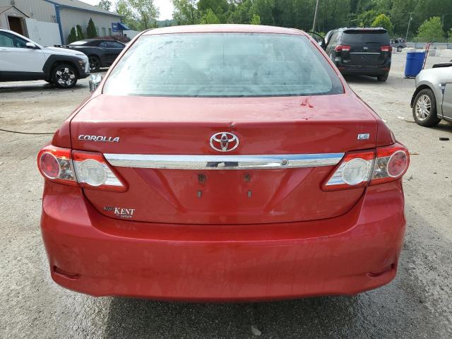 5YFBU4EE0CP013284 - 2012 TOYOTA COROLLA BASE 红色 照片 6