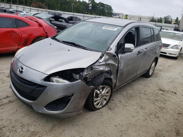 JM1CW2BL5F0180311 - 2015 MAZDA 5 SPORT SILVER photo 1