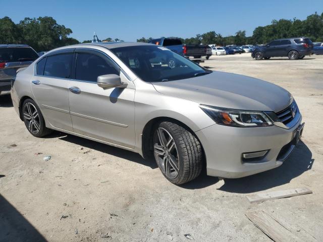 1HGCR3F83DA037711 - 2013 HONDA ACCORD EXL 米色 照片 4