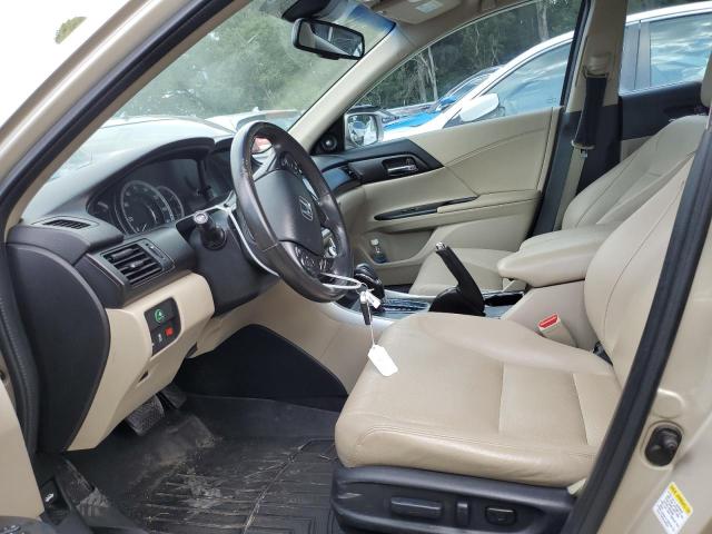 1HGCR3F83DA037711 - 2013 HONDA ACCORD EXL 米色 照片 7