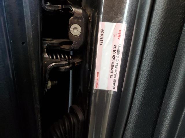 2C3CDZFJXMH539155 - 2021 DODGE CHALLENGER R/T SCAT PACK BLACK photo 12