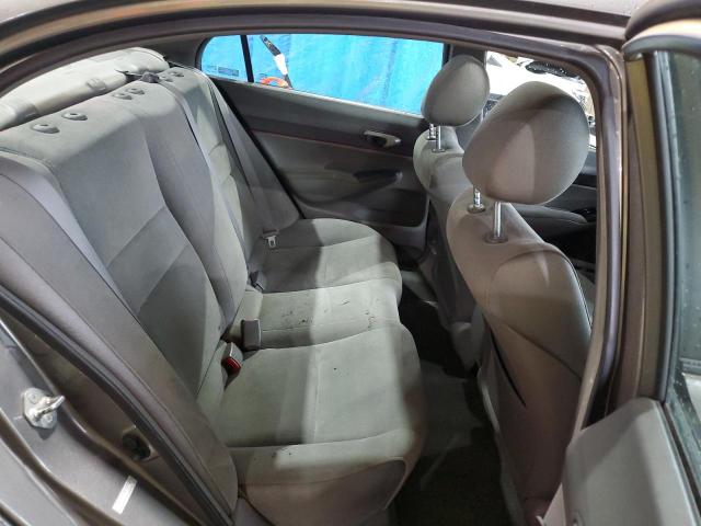 1HGFA15577L116159 - 2007 HONDA CIVIC LX SILVER photo 10