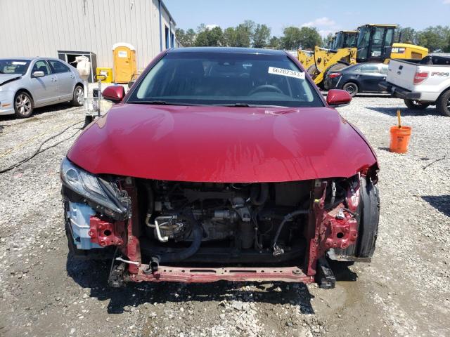 4T1B61HK3JU591854 - 2018 TOYOTA CAMRY XSE RED photo 5