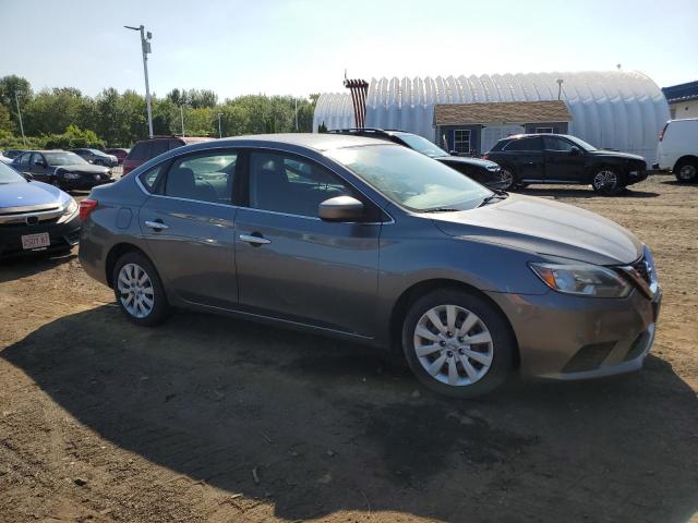3N1AB7AP9KY319427 - 2019 NISSAN SENTRA S GRAY photo 4