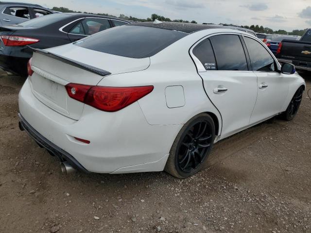 JN1BV7AR0EM706386 - 2014 INFINITI Q50 BASE WHITE photo 3