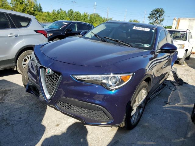 ZASFAKBN0J7B70676 - 2018 ALFA ROMEO STELVIO TI BLUE photo 1