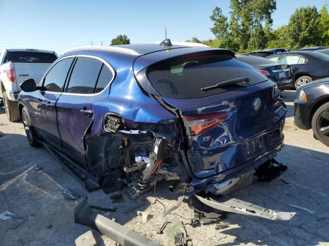 ZASFAKBN0J7B70676 - 2018 ALFA ROMEO STELVIO TI BLUE photo 2