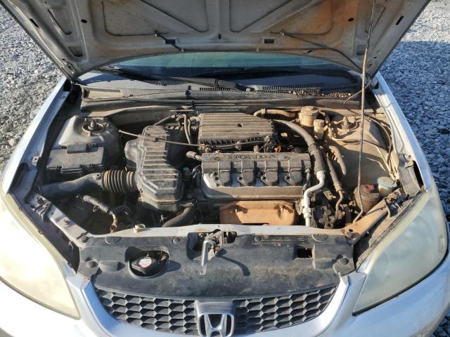 1HGEM21125L021243 - 2005 HONDA CIVIC DX VP Gümüş foto 11