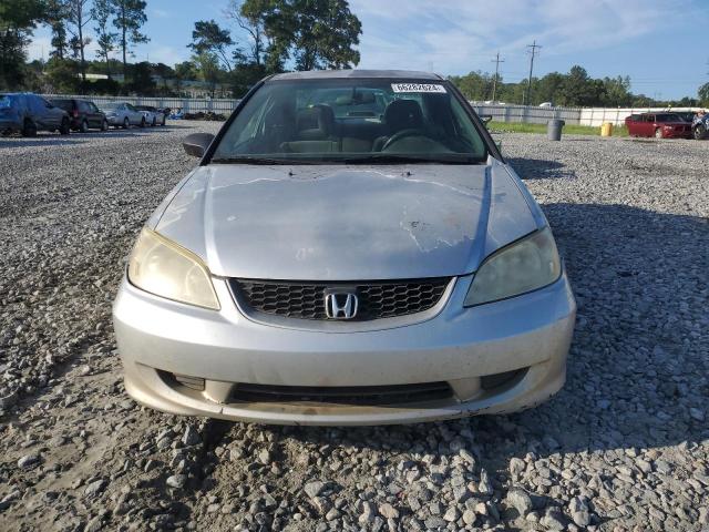 1HGEM21125L021243 - 2005 HONDA CIVIC DX VP SILVER photo 5