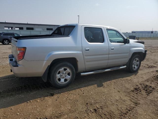 2HJYK163X7H537416 - 2007 HONDA RIDGELINE RTX SILVER photo 3