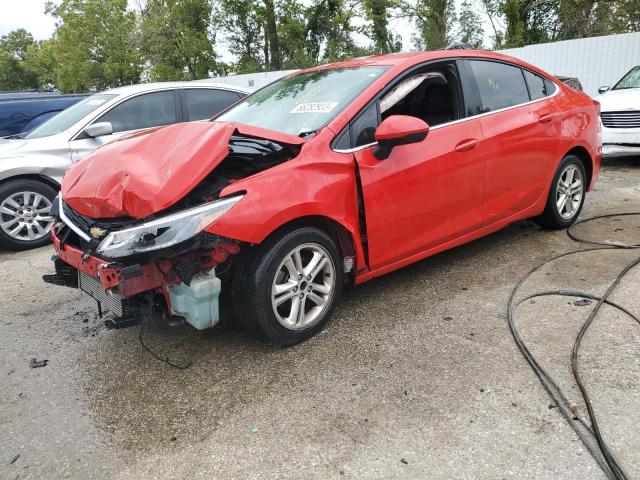 1G1BE5SM3H7167603 - 2017 CHEVROLET CRUZE LT RED photo 1