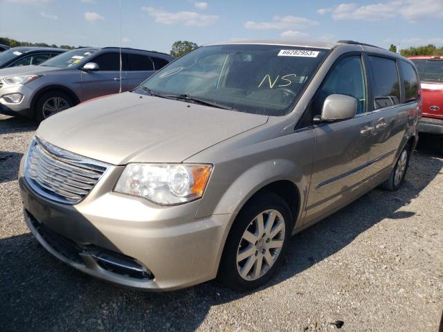 2C4RC1BG6DR588383 - 2013 CHRYSLER TOWN & COU TOURING 金色 照片 1