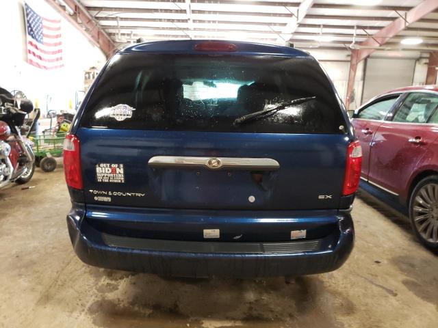 2C4GP74L12R522684 - 2002 CHRYSLER TOWN & COU EX BLUE photo 6