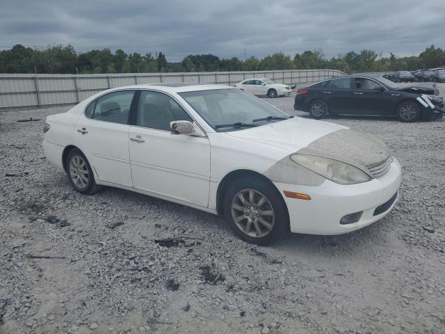 JTHBA30G240014605 - 2004 LEXUS ES 330 WHITE photo 4