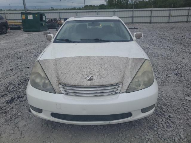 JTHBA30G240014605 - 2004 LEXUS ES 330 WHITE photo 5