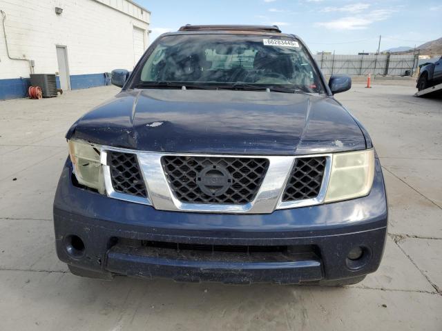 5N1AR18W56C681302 - 2006 NISSAN PATHFINDER LE BLUE photo 5