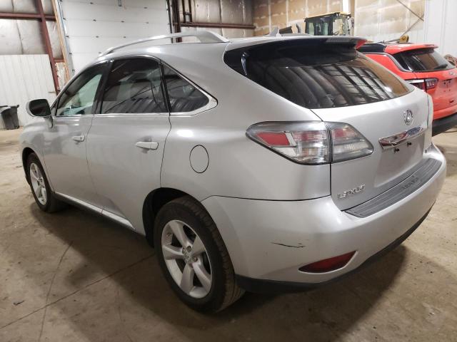 JTJBK1BA5A2402968 - 2010 LEXUS RX 350 SILVER photo 2