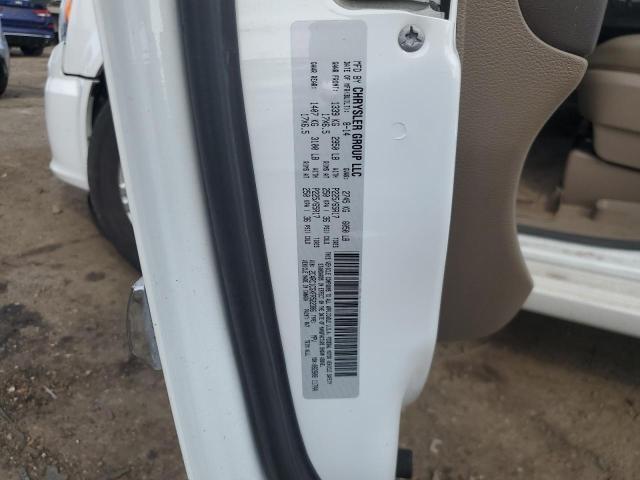 2C4RC1CGXFR522386 - 2015 CHRYSLER TOWN & COU TOURING L WHITE photo 13