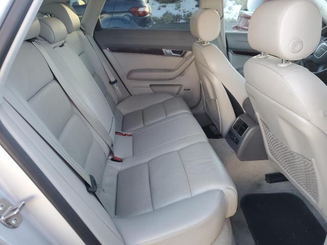 WAUKGAFB4BN013792 - 2011 AUDI A6 PRESTIGE ვერცხლისფერი ფოტო 10