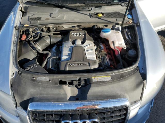 WAUKGAFB4BN013792 - 2011 AUDI A6 PRESTIGE ვერცხლისფერი ფოტო 11