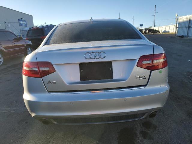 WAUKGAFB4BN013792 - 2011 AUDI A6 PRESTIGE ვერცხლისფერი ფოტო 6