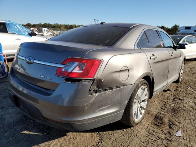 1FAHP2FW4CG100898 - 2012 FORD TAURUS LIM GRAY photo 4