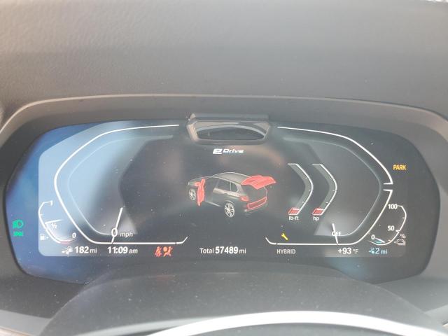 5UXTA6C08M9F95319 - 2021 BMW X5 XDRIVE45E WHITE photo 9