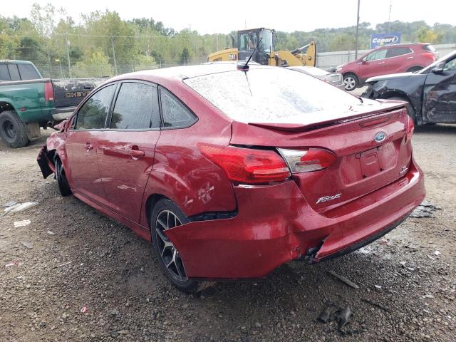 1FADP3F20FL338468 - 2015 FORD FOCUS SE BURGUNDY photo 2