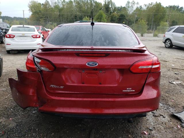 1FADP3F20FL338468 - 2015 FORD FOCUS SE BURGUNDY photo 6