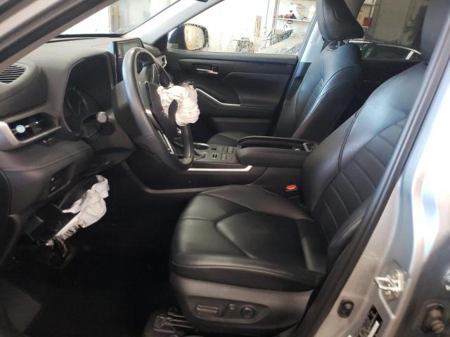5TDGZRBH0LS518042 - 2020 TOYOTA HIGHLANDER XLE SILVER photo 7