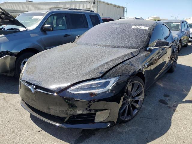 5YJSA1E20GF169498 - 2016 TESLA MODEL S Negro foto 1